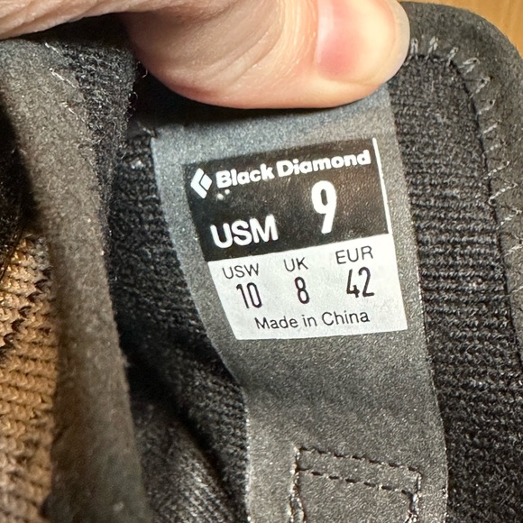 Black Diamond Momentum Climbing Shoes Size 9 Men - Picture 8 of 8